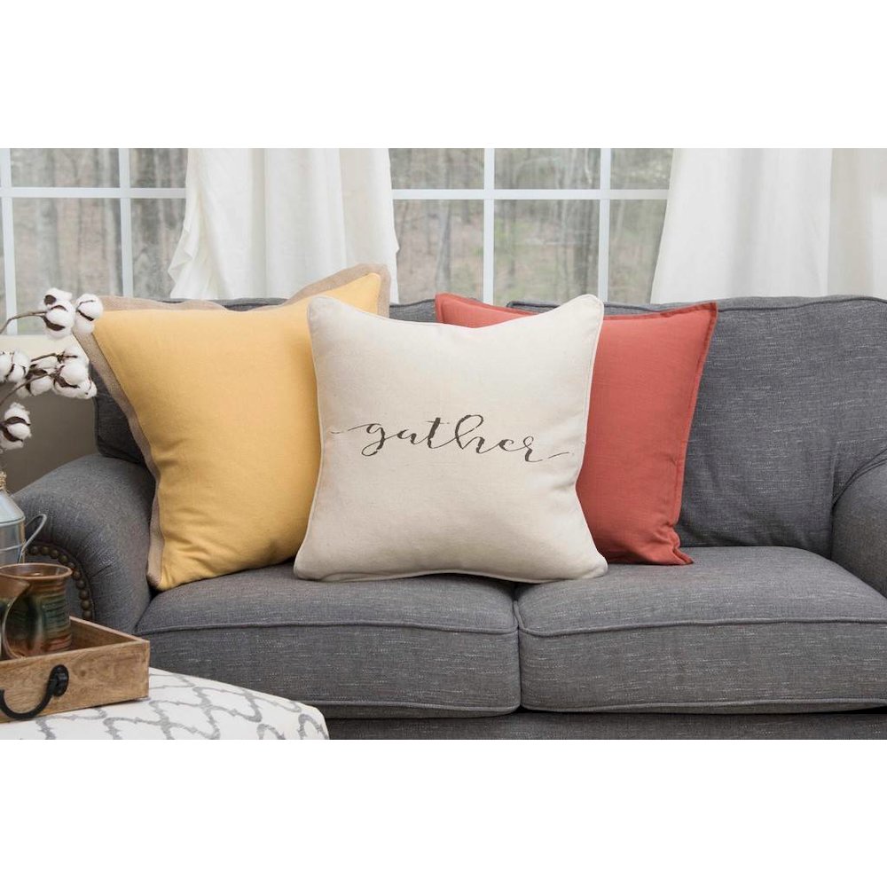 Rizzy Home 20" x 20" Pillow Cover- T14961. Picture 3
