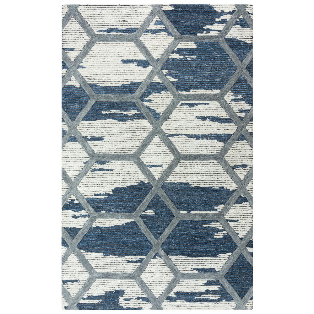 5' x 8' Hand-Tufted Rectangle Rug. Picture 4