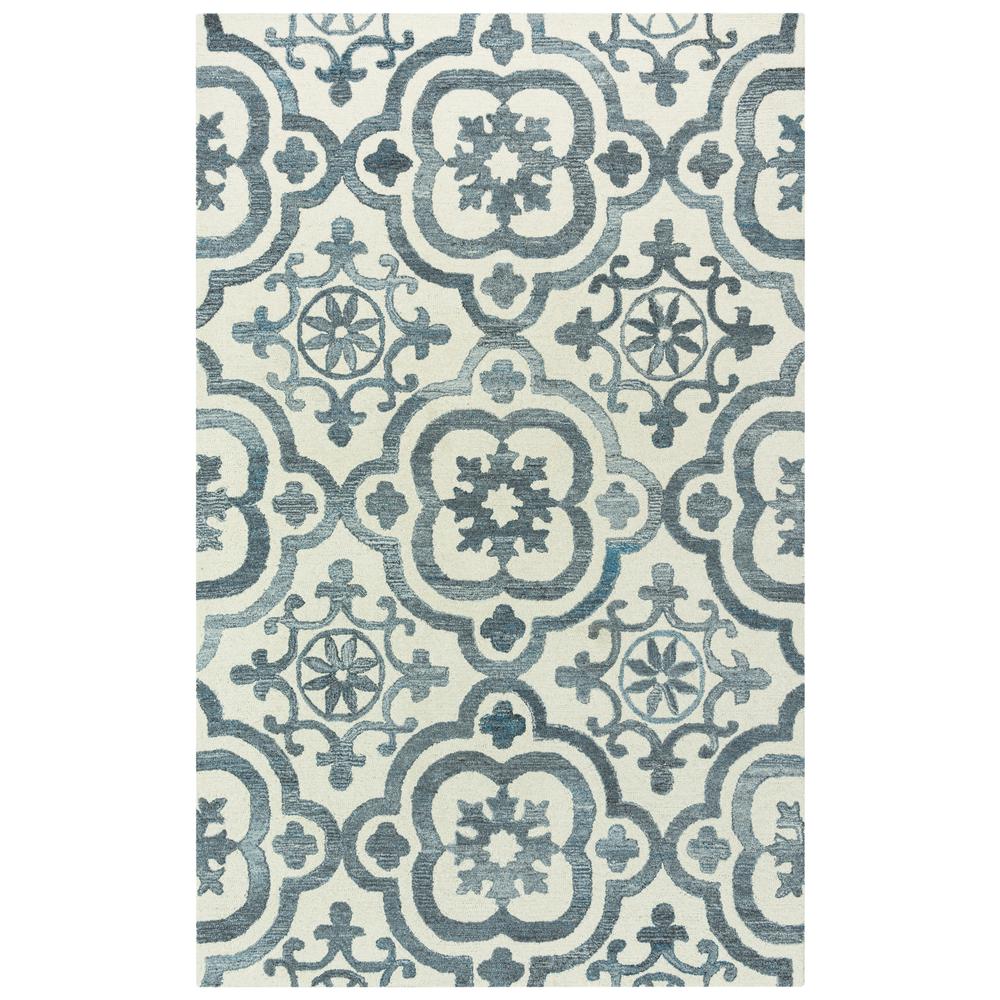 5' x 8' Hand-Tufted Rectangle Rug. Picture 4