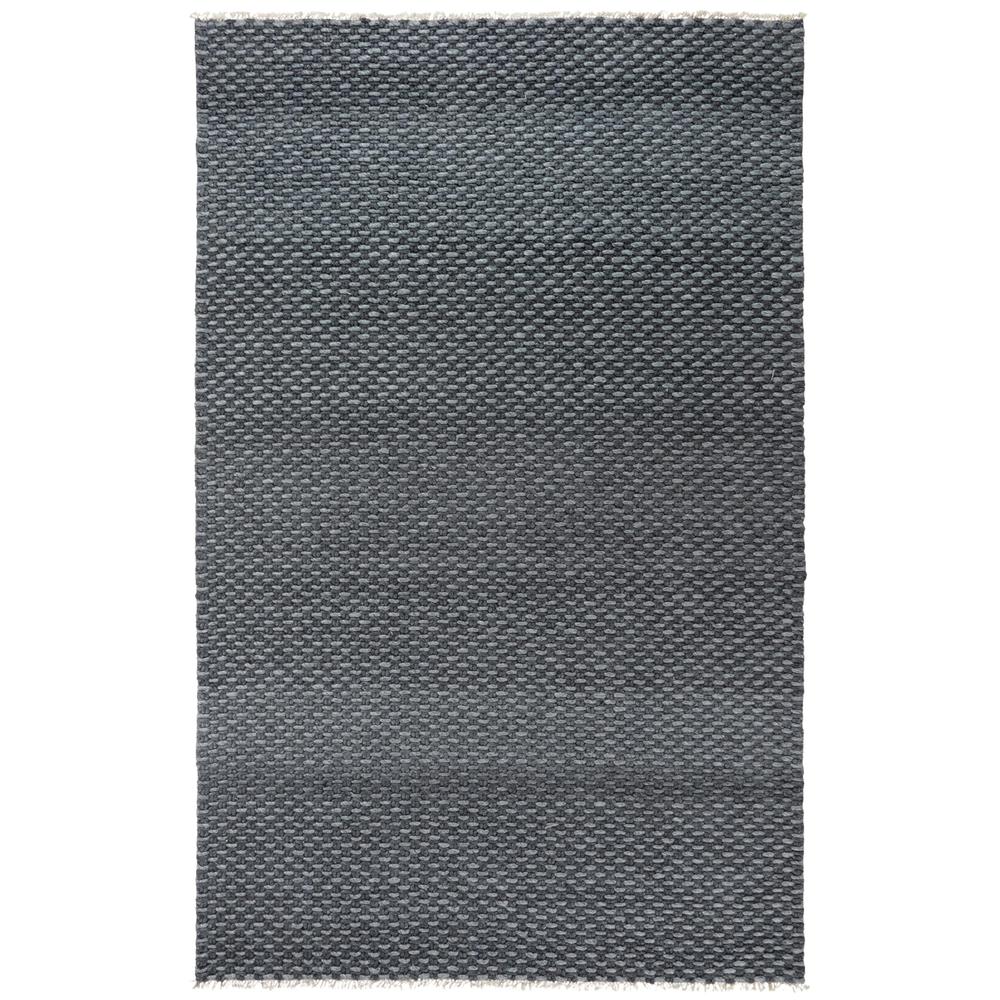 Hand Woven Flat Weave Pile Wool/ Polyester Rug, 8'6" x 11'6". Picture 1