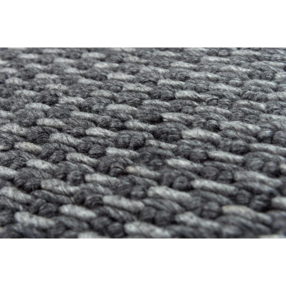 Hand Woven Flat Weave Pile Wool/ Polyester Rug, 8'6" x 11'6". Picture 4