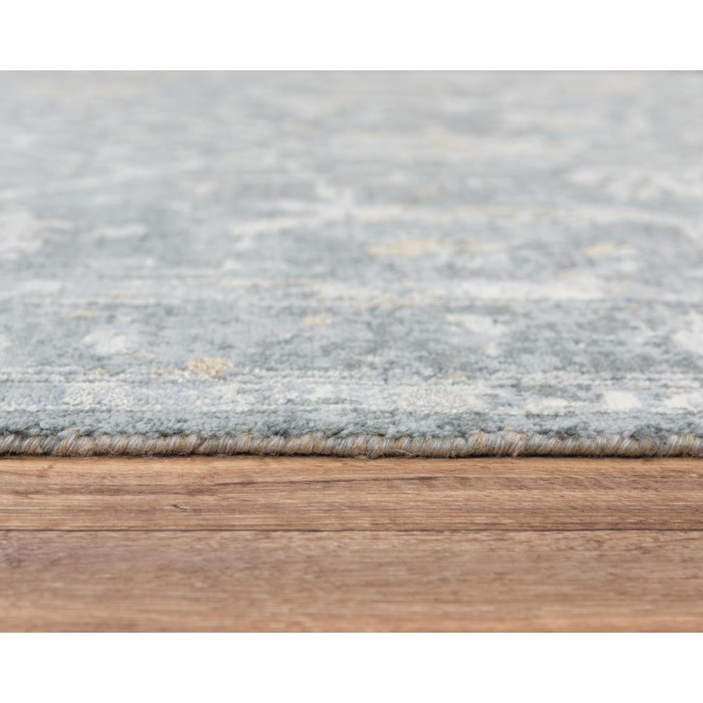 Hybrid Cut Pile Wool/ Tencel Rug, 2'6" x 8'. Picture 6