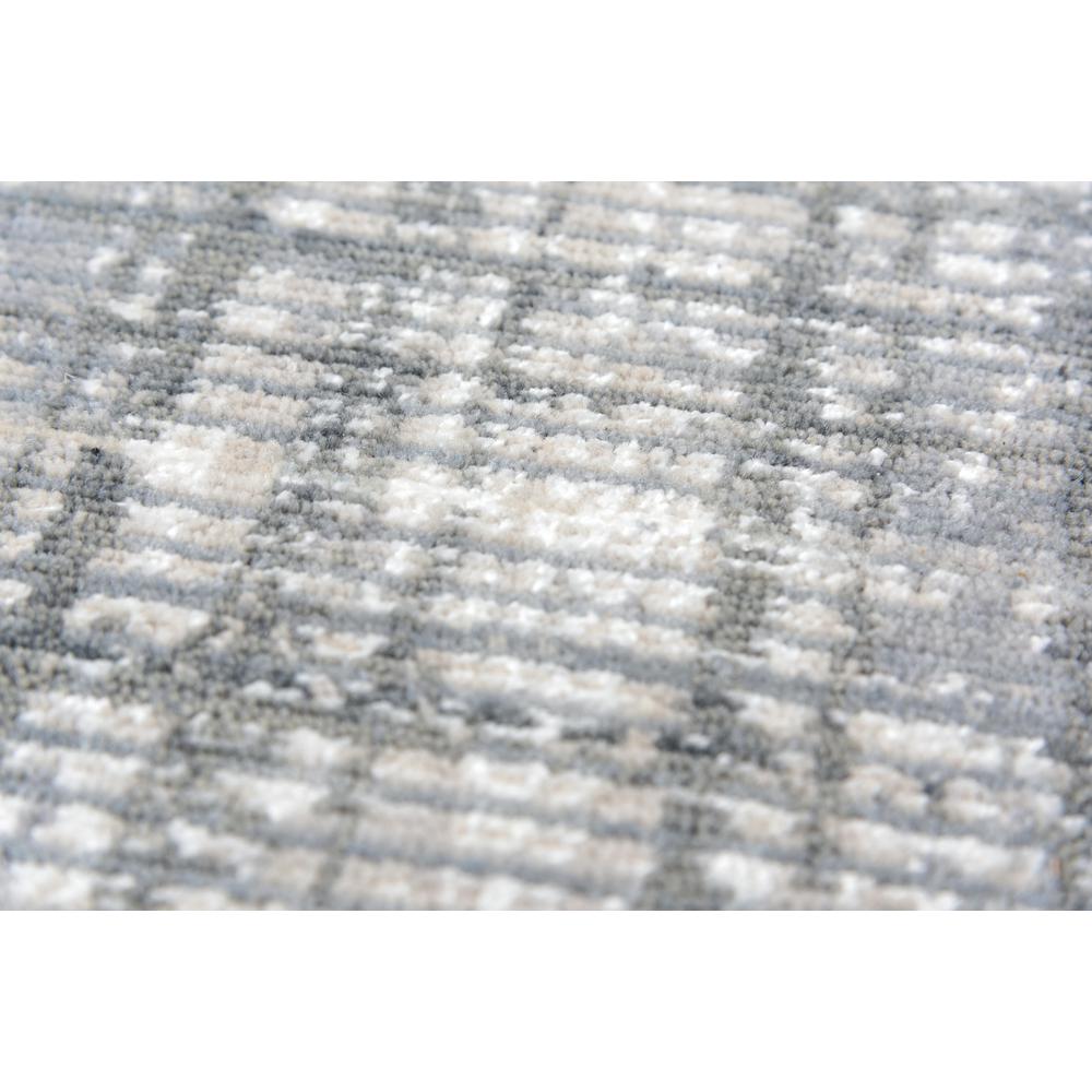 Hybrid Cut Pile Wool/ Tencel Rug, 8' x 10'. Picture 4