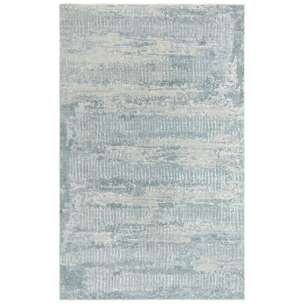 Hybrid Cut Pile Wool/ Tencel Rug, 8' x 10'. Picture 1