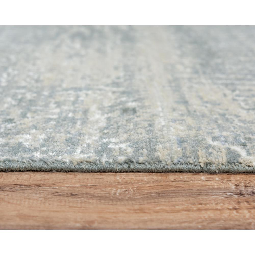 Hybrid Cut Pile Wool/ Tencel Rug, 8' x 10'. Picture 6