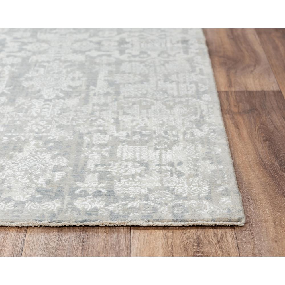 Hybrid Cut Pile Wool/ Tencel Rug, 8' x 10'. Picture 3