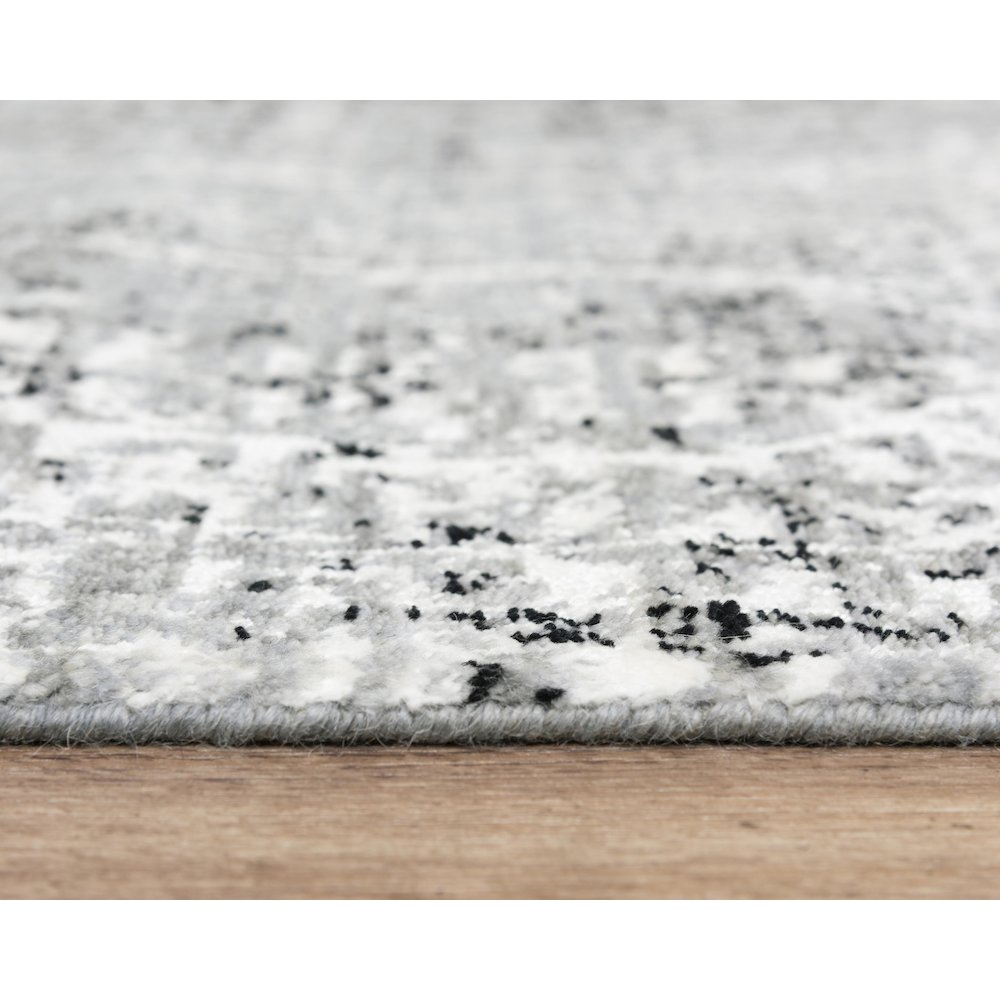 Hybrid Cut Pile Wool/ Tencel Rug, 8' x 10'. Picture 6