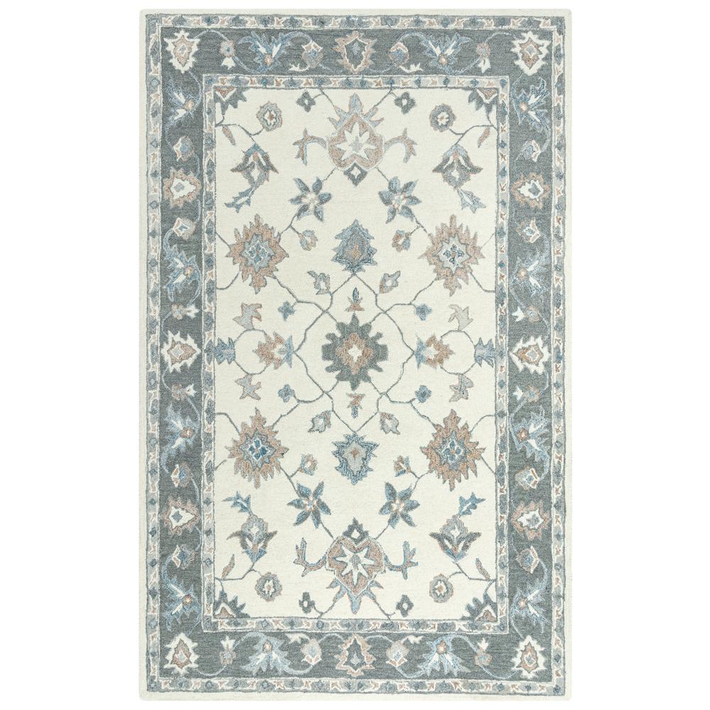 5' x 8' Hand-Tufted Rectangle Rug. Picture 4