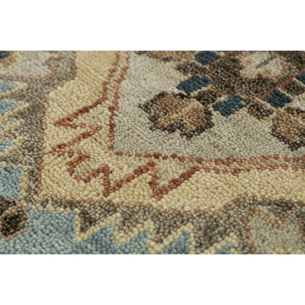 Hand Knotted Cut Pile Wool Rug, 8' x 10'. Picture 4