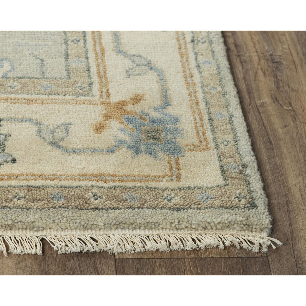 Hand Knotted Cut Pile Wool Rug, 8' x 10'. Picture 3