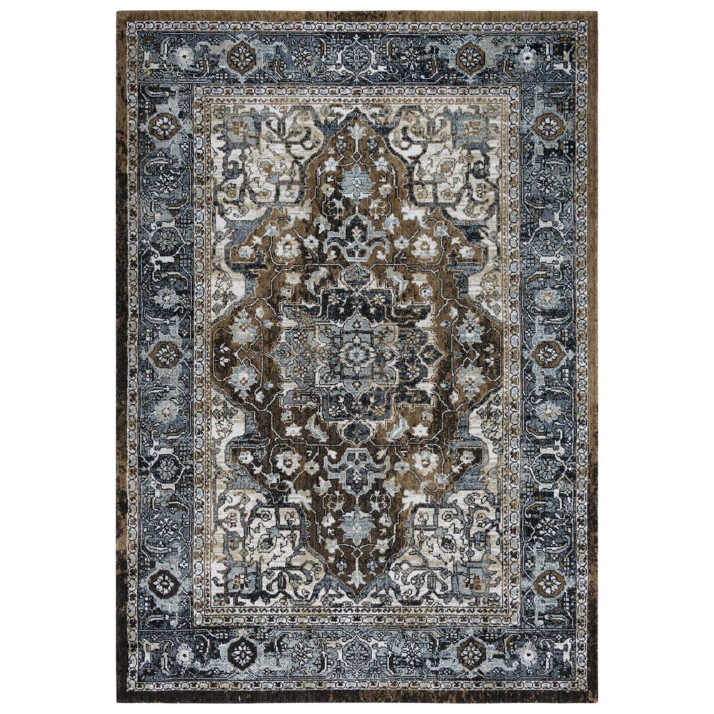 Hybrid Cut Pile Polyester Rug, 8' x 10'. Picture 1