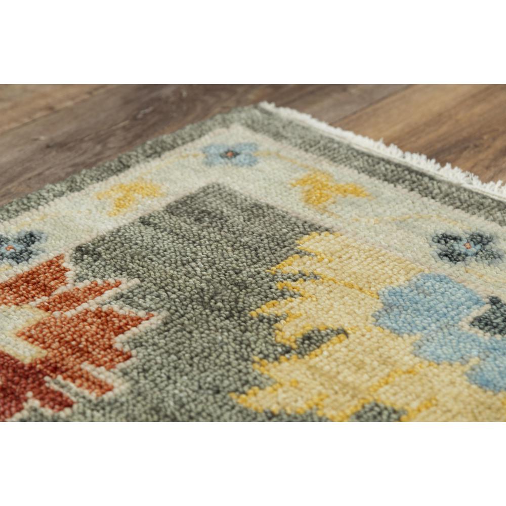 Hand Knotted Cut Pile Wool Rug, 8' x 10'. Picture 5