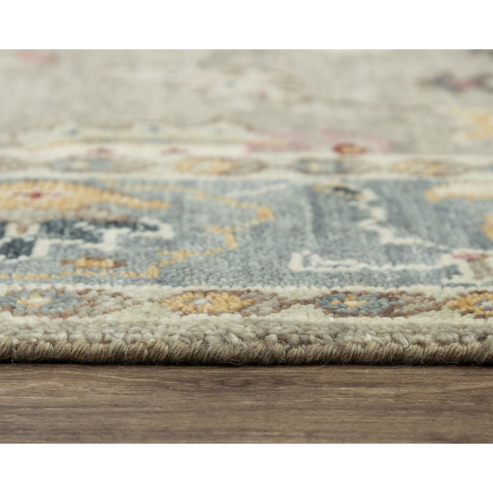 Hand Knotted Cut Pile Wool Rug, 8' x 10'. Picture 6