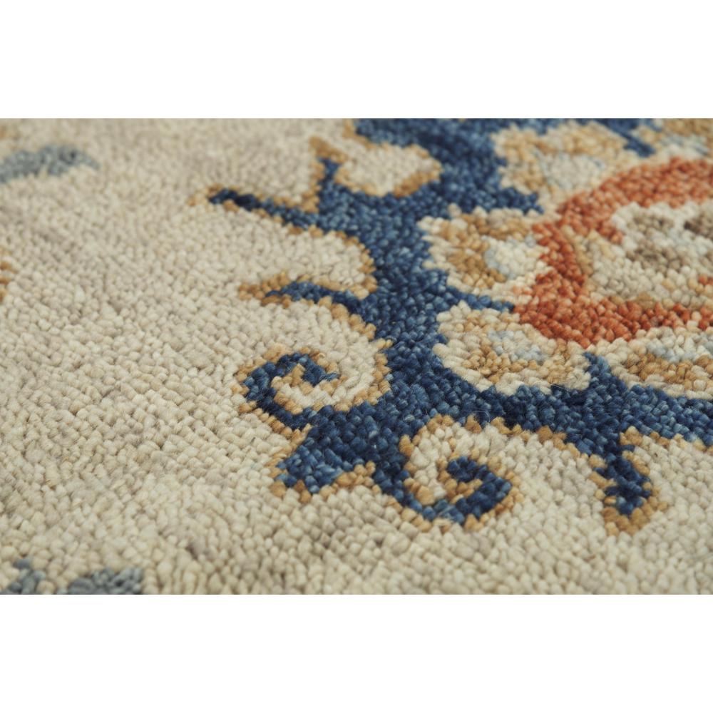 Hand Knotted Cut Pile Wool Rug, 8' x 10'. Picture 4
