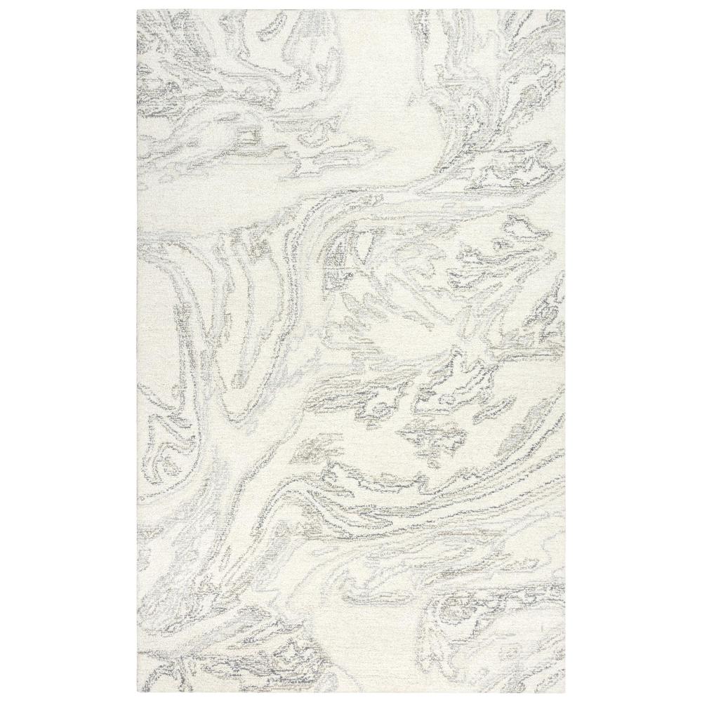 Hand Tufted Loop Pile Wool Rug, 8'9" x 11'9". Picture 1