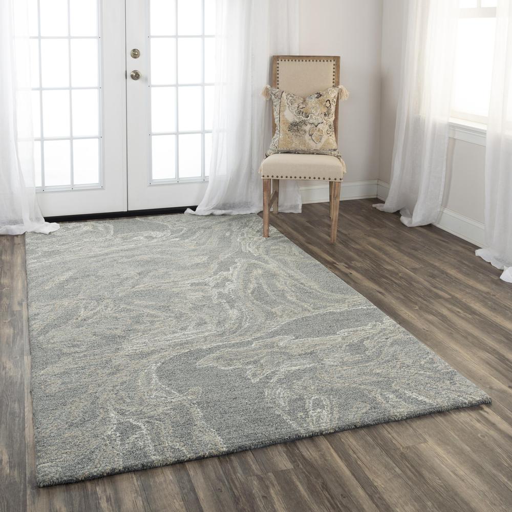 9' x 12' Hand-Tufted Rectangle Rug. Picture 2