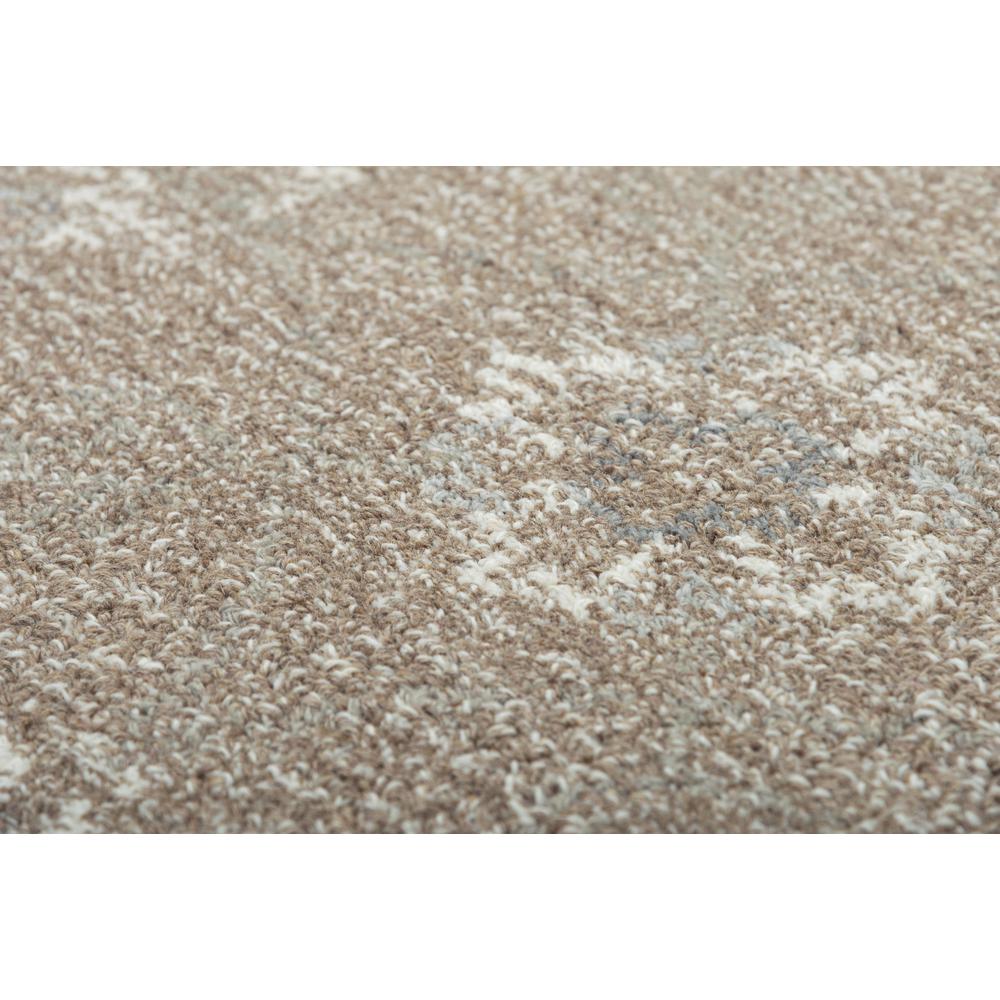 Hand Tufted Loop Pile Wool Rug, 8'9" x 11'9". Picture 4