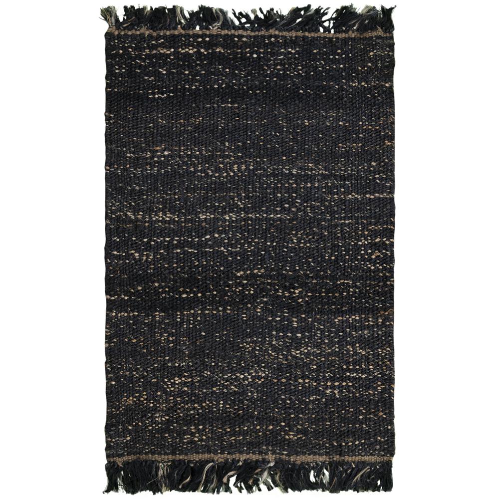 Hand Woven Flat Weave Pile Jute Rug, 9' x 12'. Picture 1