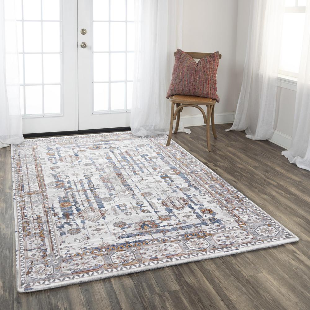 9' x 12' Machine-Made Rectangle Rug. Picture 2