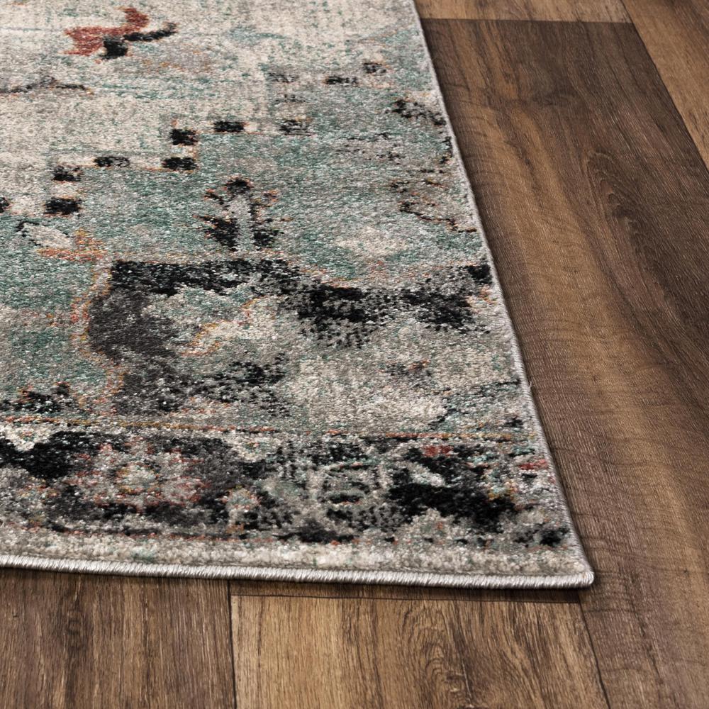 Power Loomed Cut Pile Polypropylene Rug, 8' x 10'. Picture 3