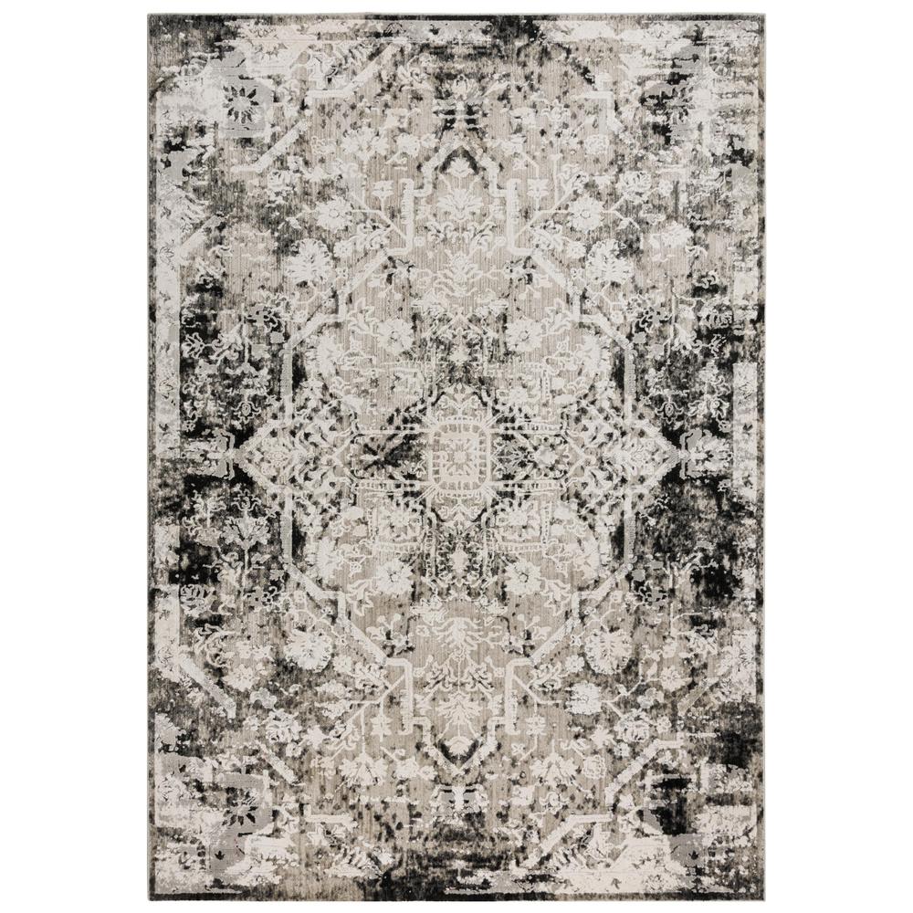 Power Loomed Cut Pile Polyester Rug, 7'10" x 9'10". Picture 1