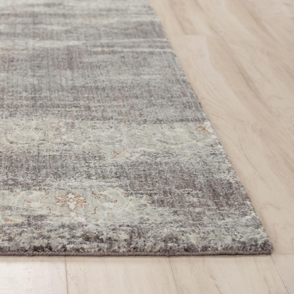 Machine/Hybrid Cut Pile Recycled Polyester Rug, 8' x 10'. Picture 3