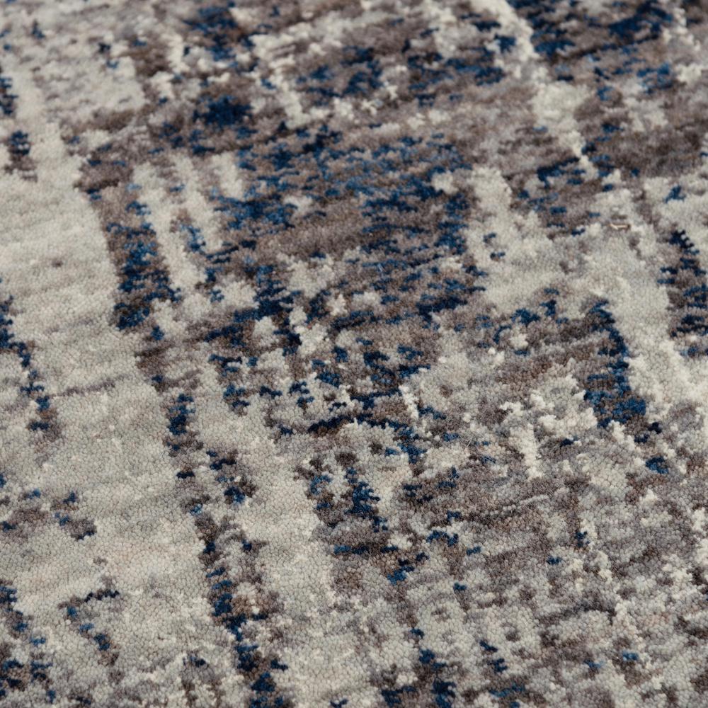 Machine/Hybrid Cut Pile Recycled Polyester Rug, 8' x 10'. Picture 4