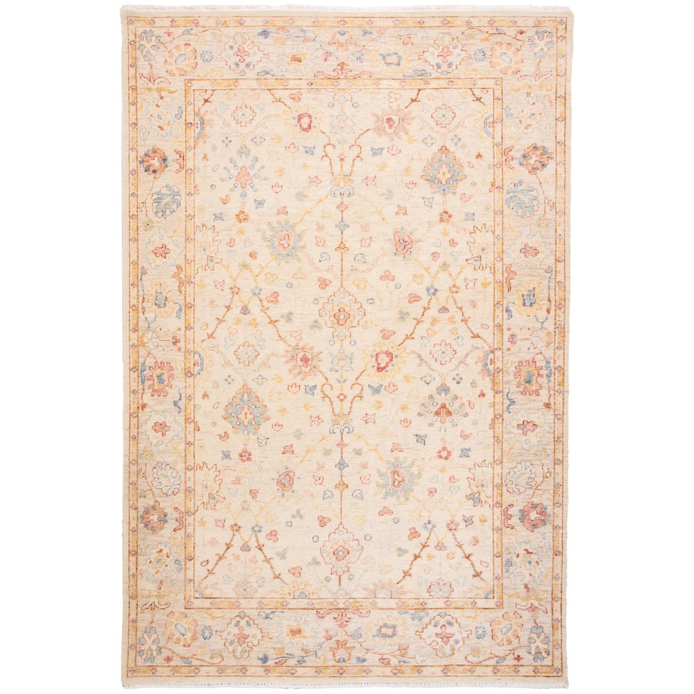 9' x 12' Cut Pile Hand Knotted  Rug. Picture 1