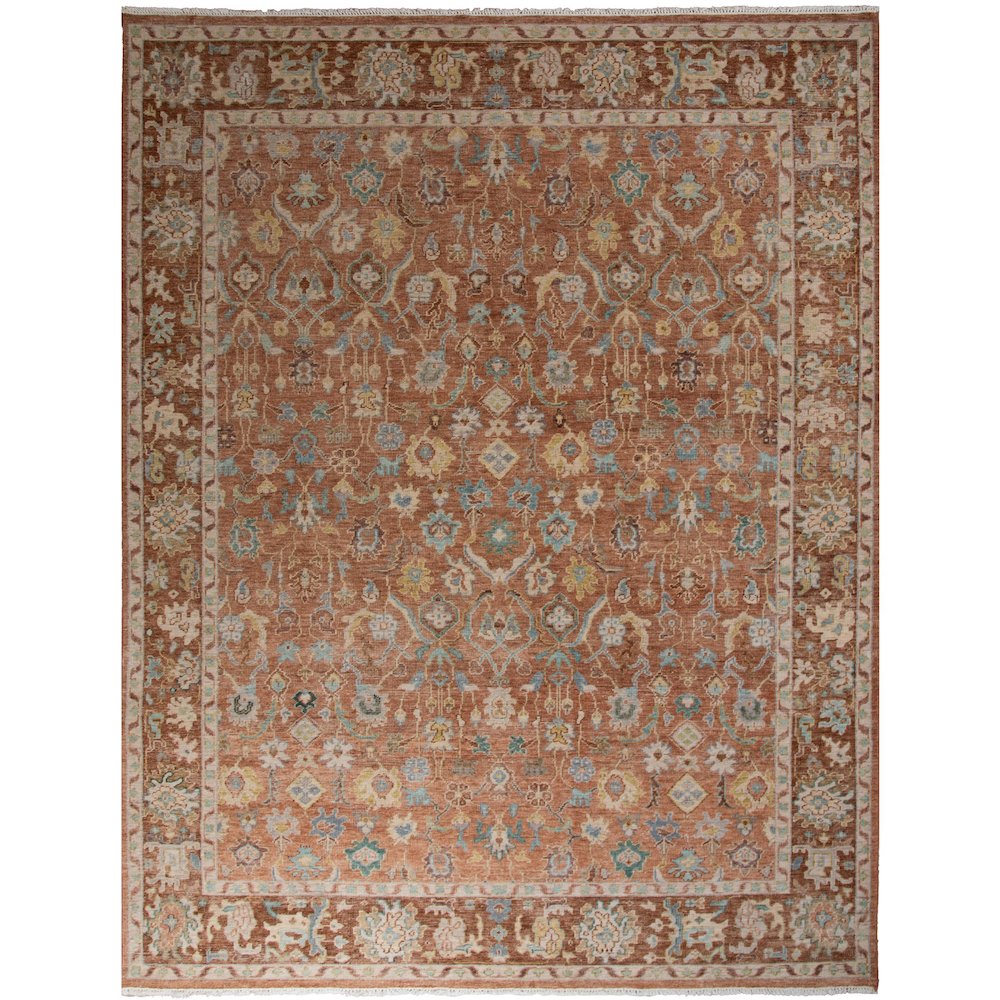 9' x 12' Cut Pile Hand Knotted  Rug. Picture 1