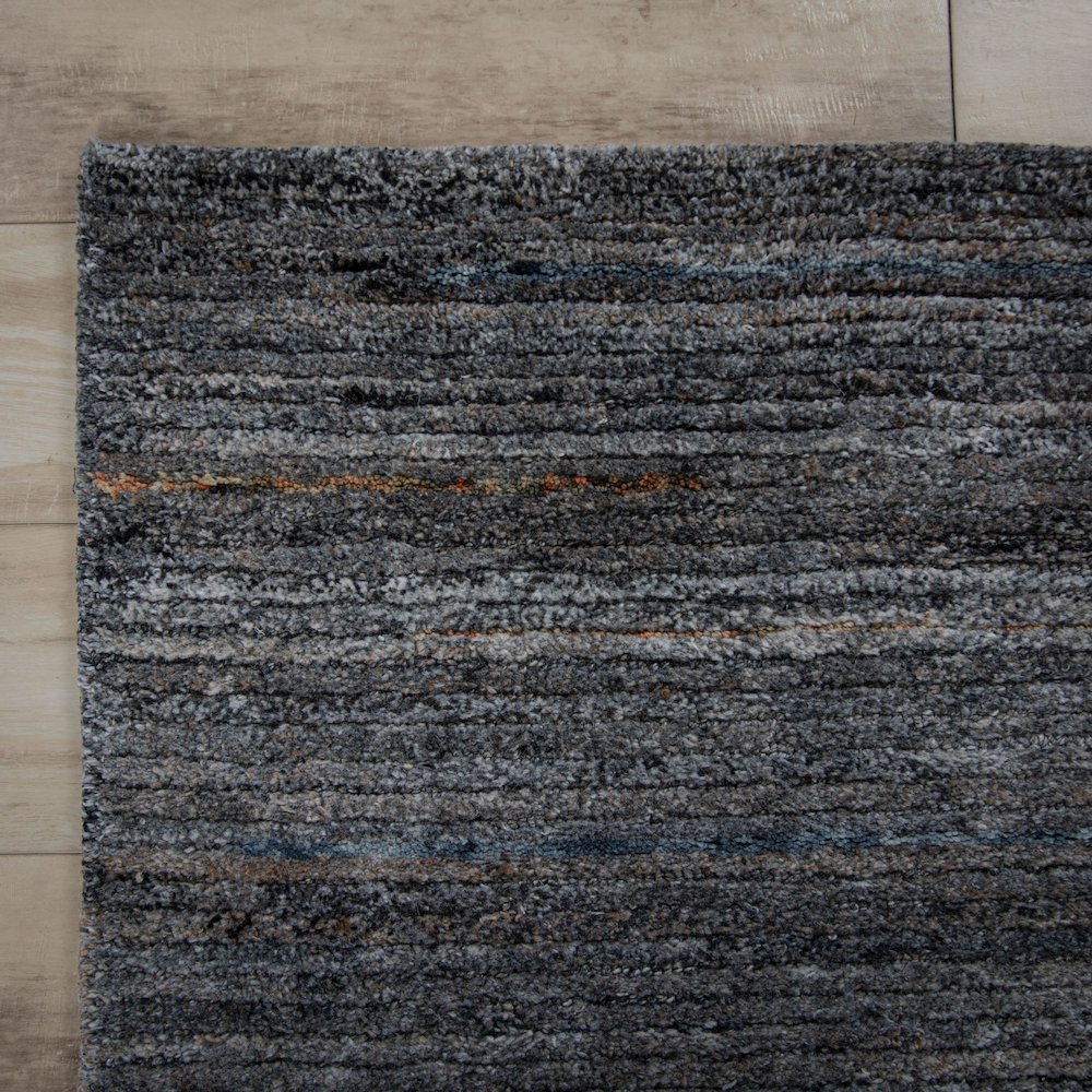 9' x 12' Cut & Loop Pile Hand Tufted Rug. Picture 2