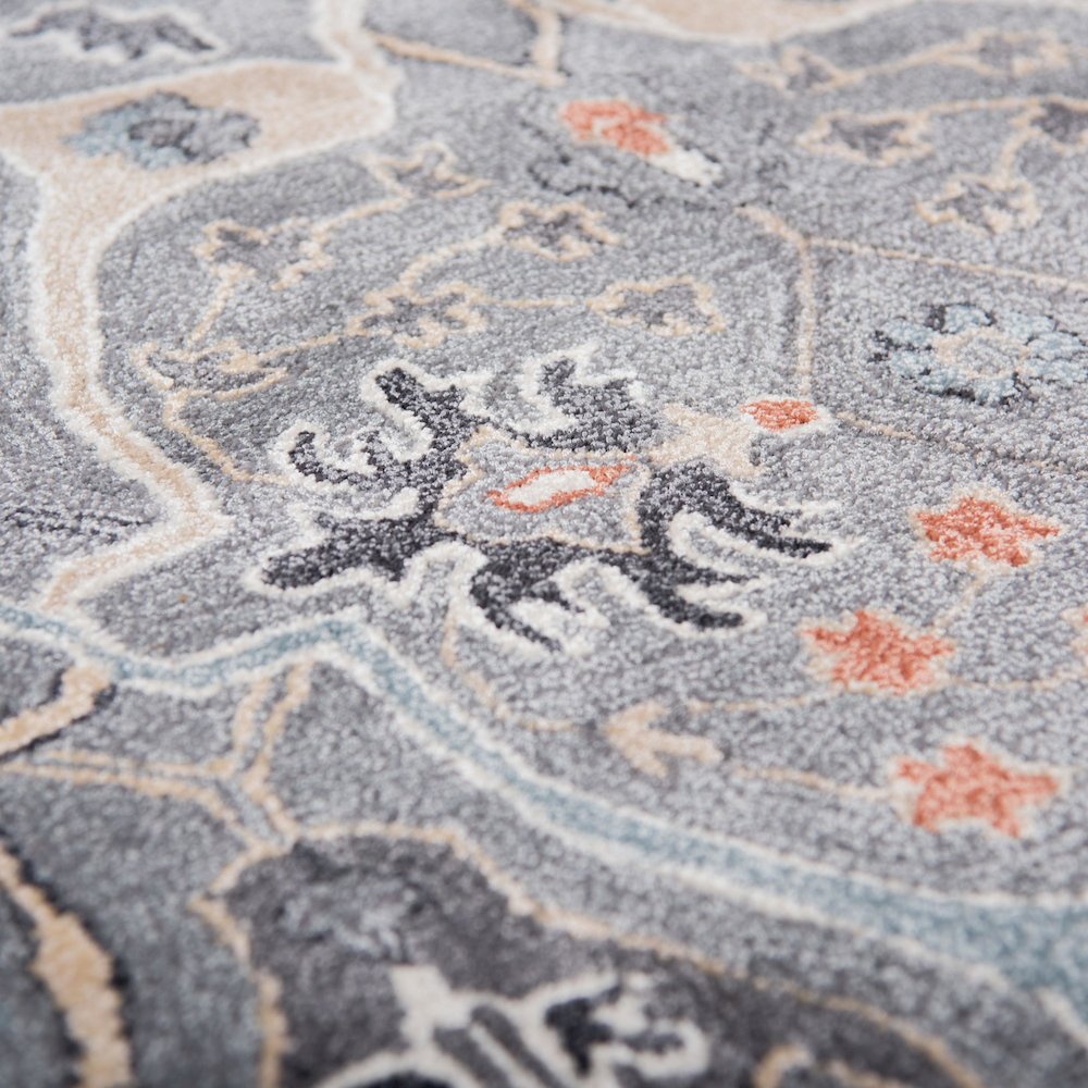 8'9" x 11'9" Cut Pile Hand Tufted Rug. Picture 3