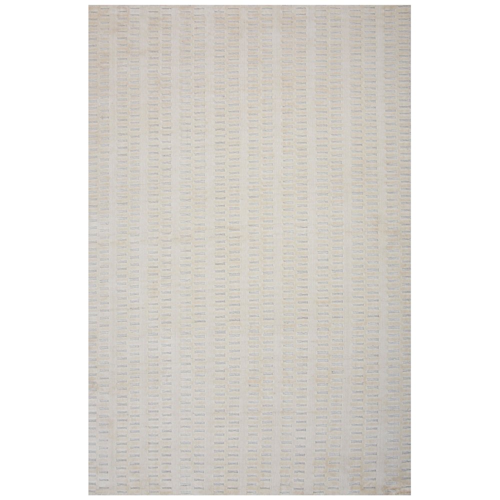 9' x 12' Cut High Low Pile Hand Loomed Rug. Picture 1