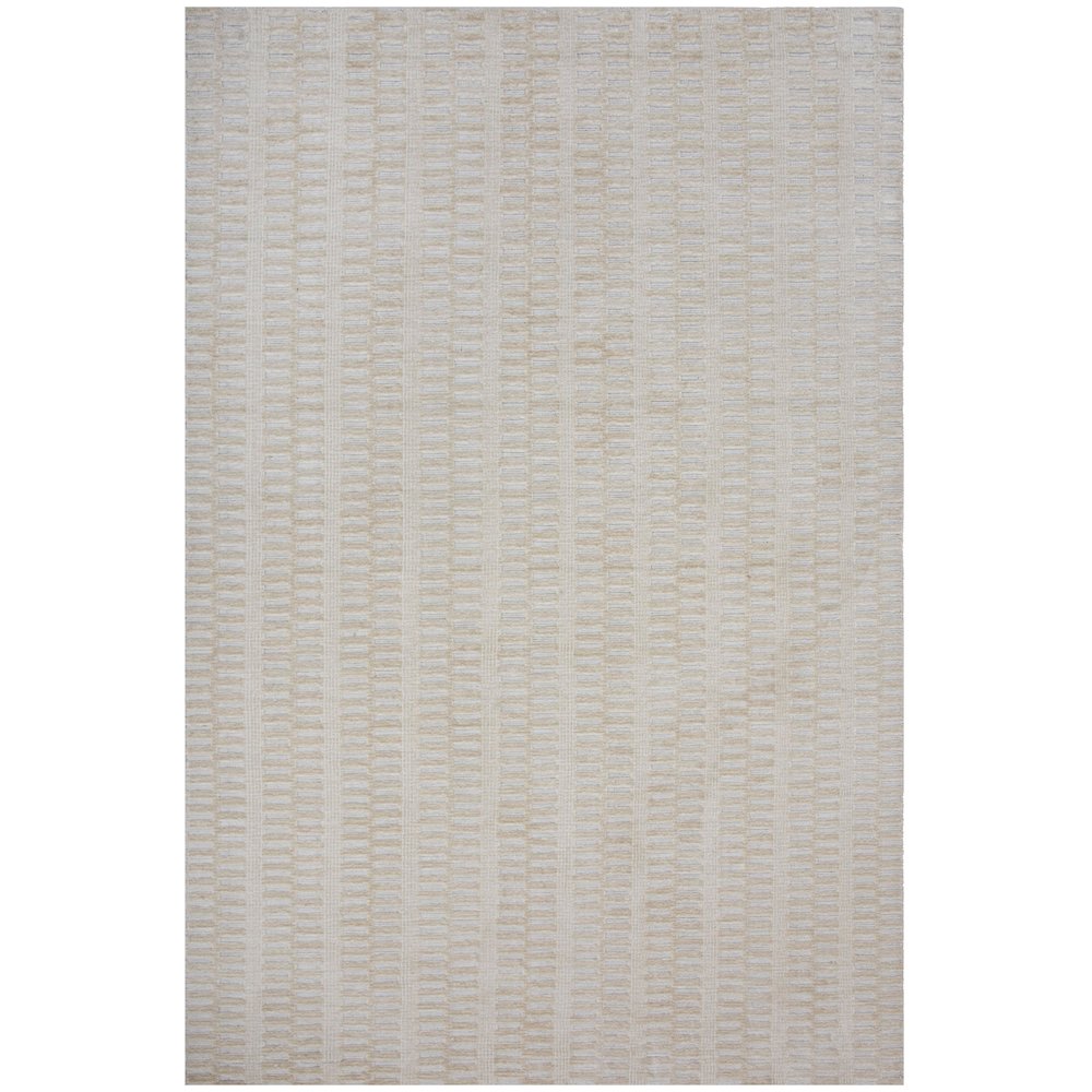 9' x 12' Cut High Low Pile Hand Loomed Rug. Picture 1