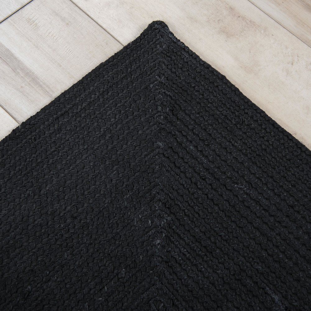 8'9" x 11'9" Flat Weave Pile Hand Woven Rug. Picture 5