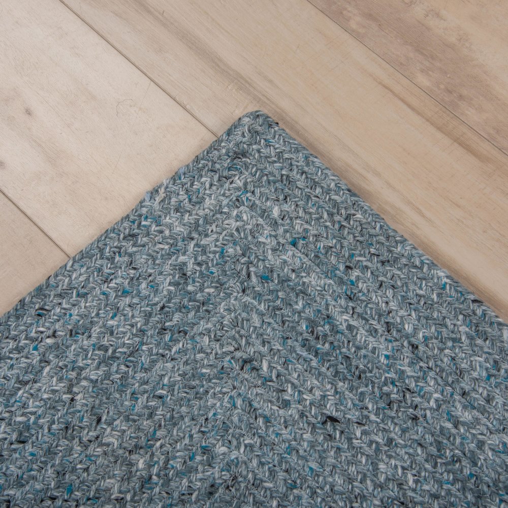 8'9" x 11'9" Flat Weave Pile Hand Woven Rug. Picture 7