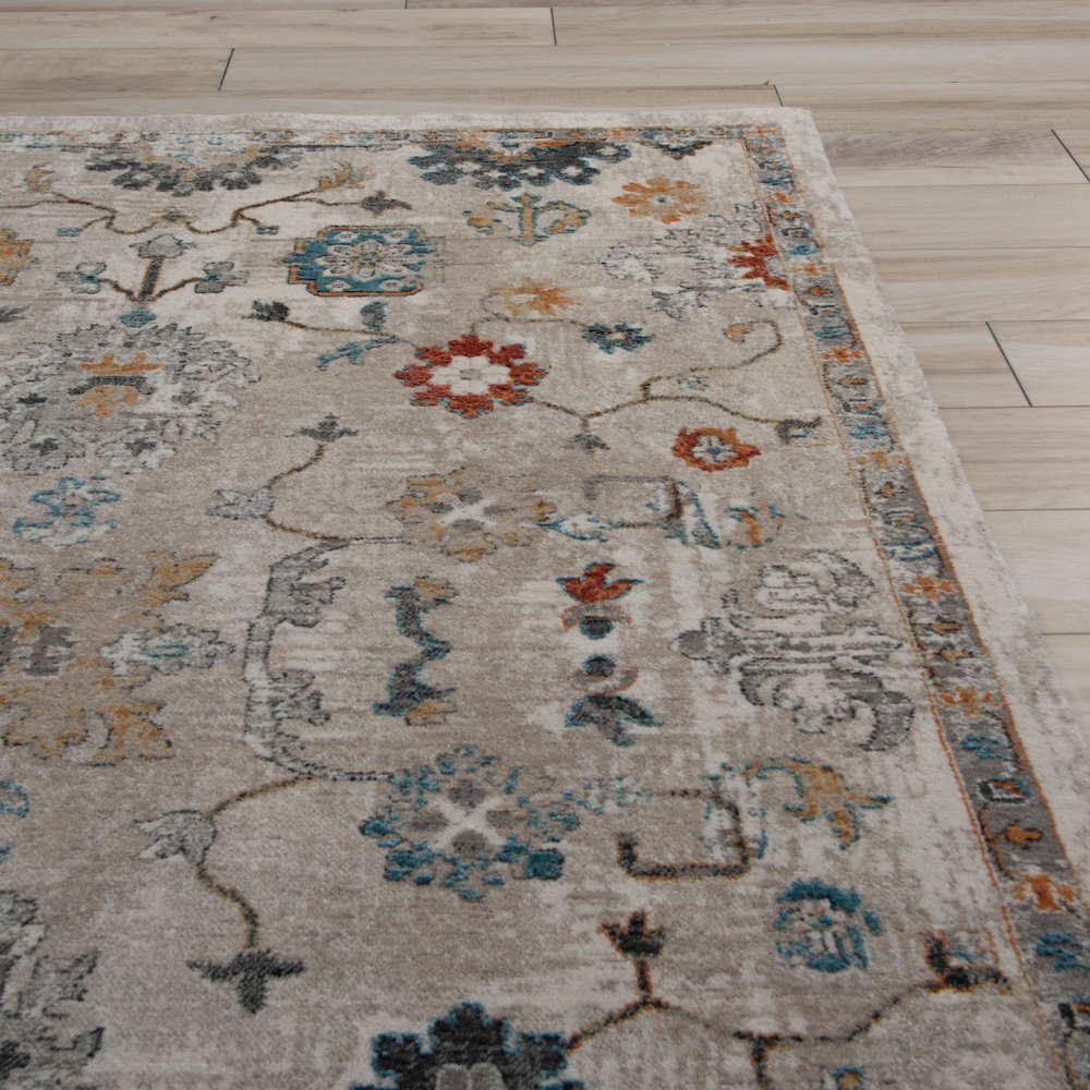 8' x 10' Cut Pile Hybrid Rug. Picture 7