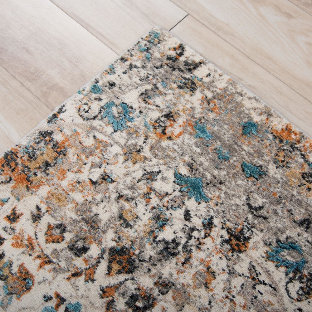 8' x 10' Cut Pile Hybrid Rug. Picture 7