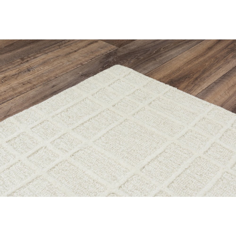 8'9" x 11'9" Cut & Loop Pile Hand Tufted Rug. Picture 5