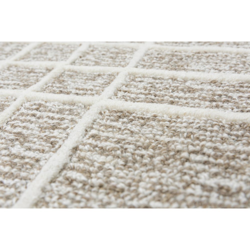8'9" x 11'9" Cut & Loop Pile Hand Tufted Rug. Picture 3