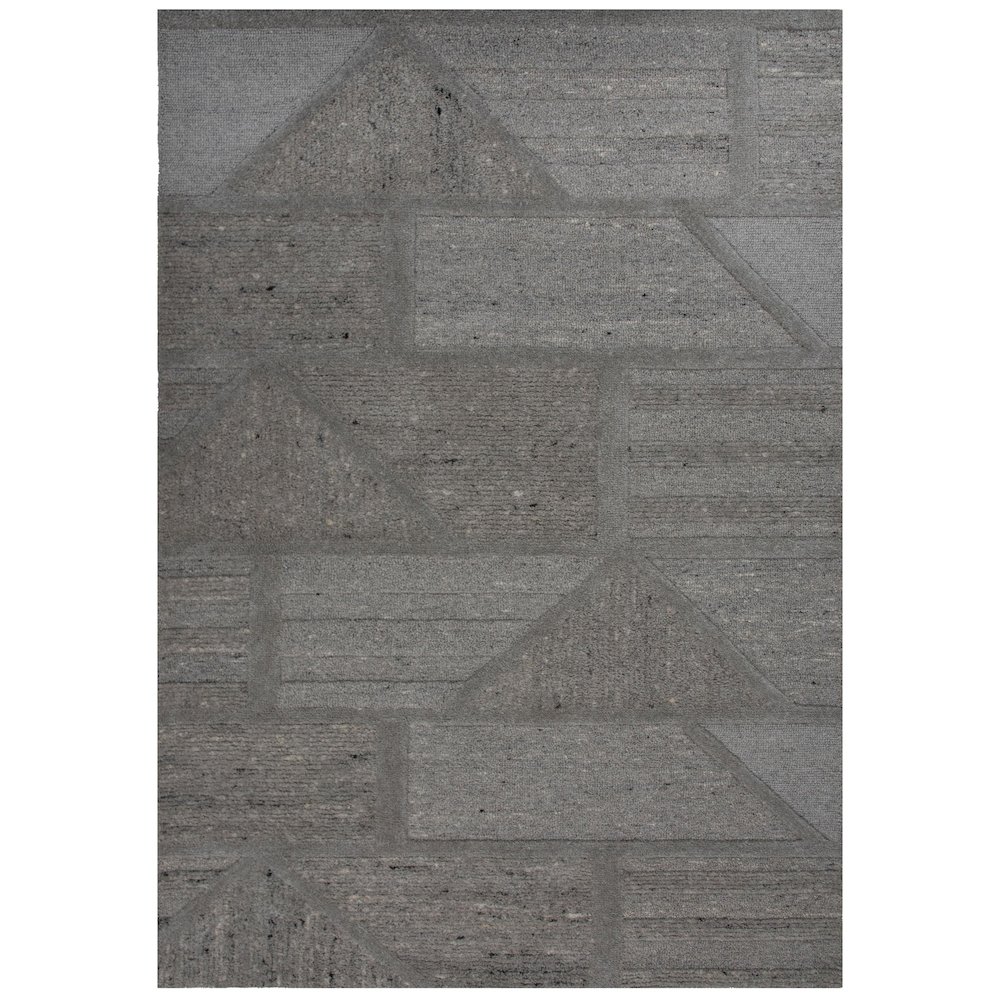 9' x 12' Hand-Tufted Rectangle Rug. Picture 1
