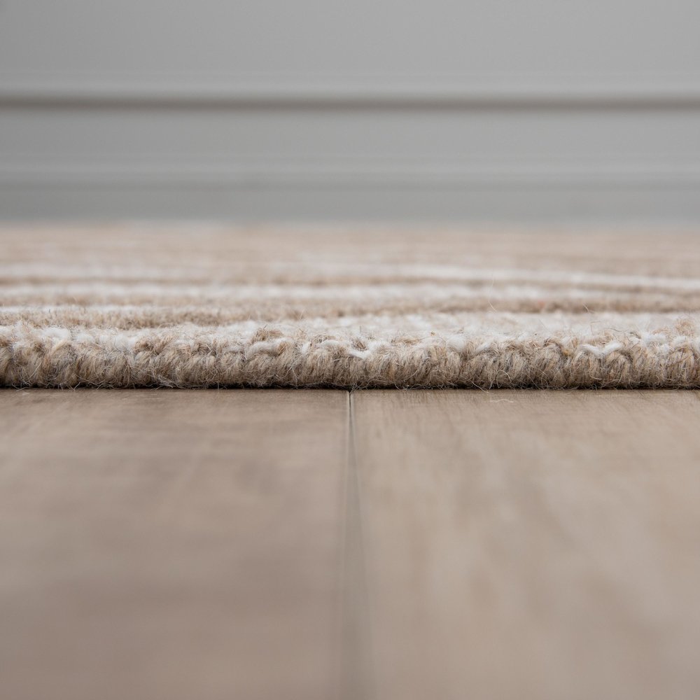 8'9" x 11'9" Cut & Loop Pile Hand Tufted Rug. Picture 4