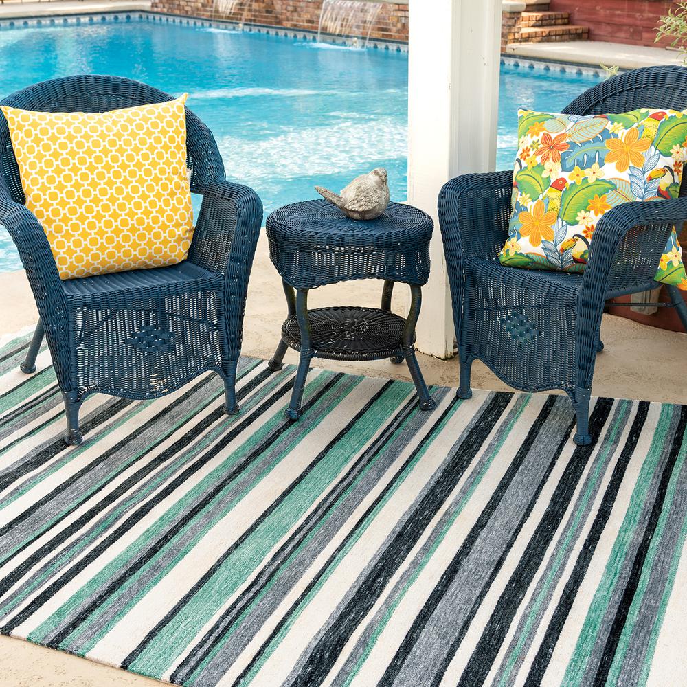8' x 10' Hand-Tufted Rectangle Rug. Picture 12