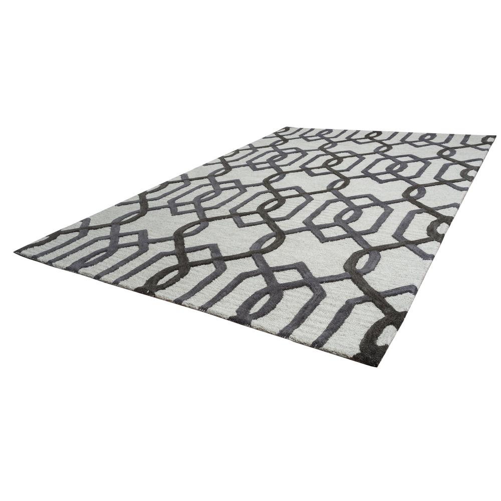9' x 12' Hand-Tufted Rectangle Rug. Picture 2