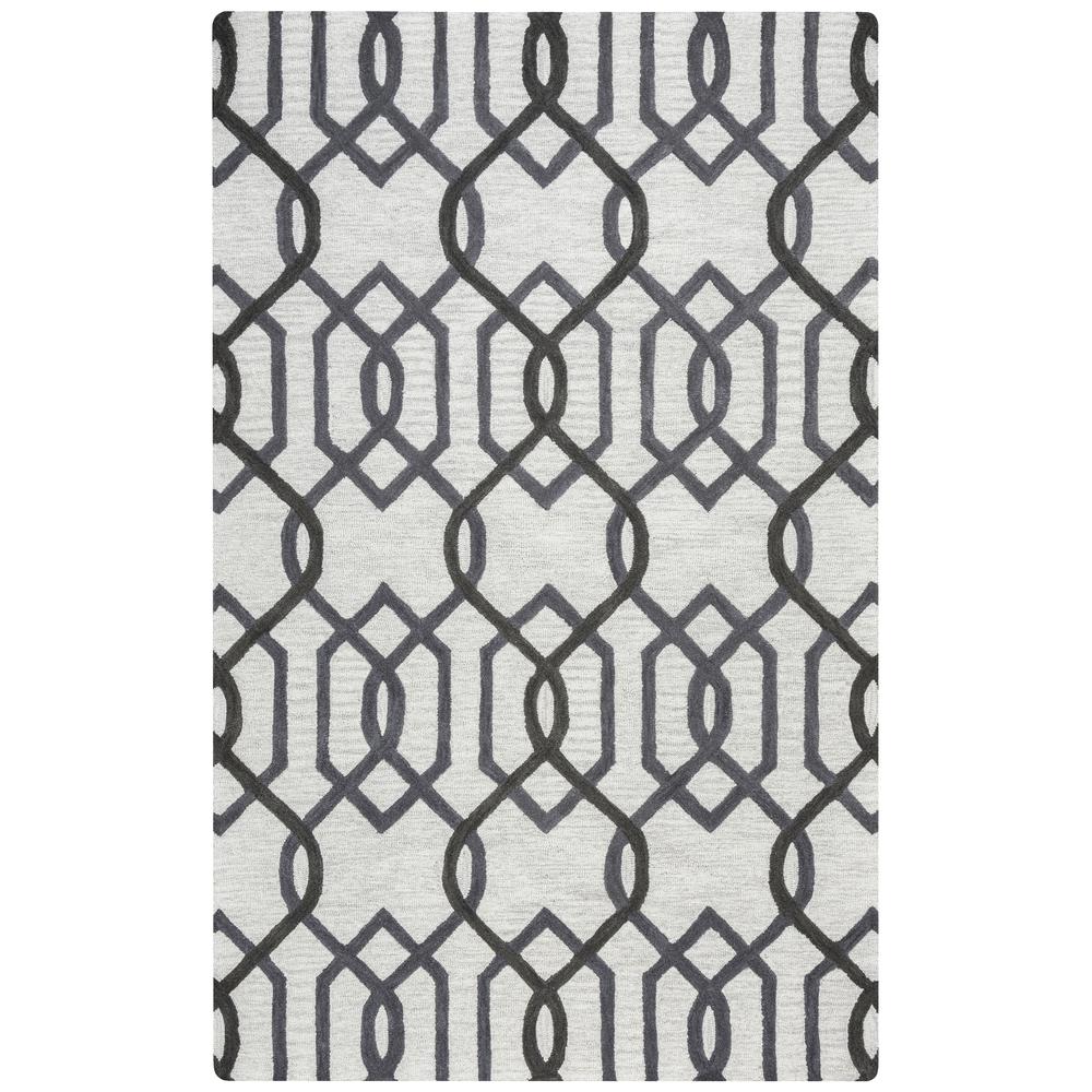 9' x 12' Hand-Tufted Rectangle Rug. Picture 1