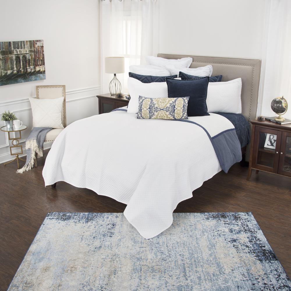 Rizzy Home 20" x 36" King Sham- BQ4517. Picture 4