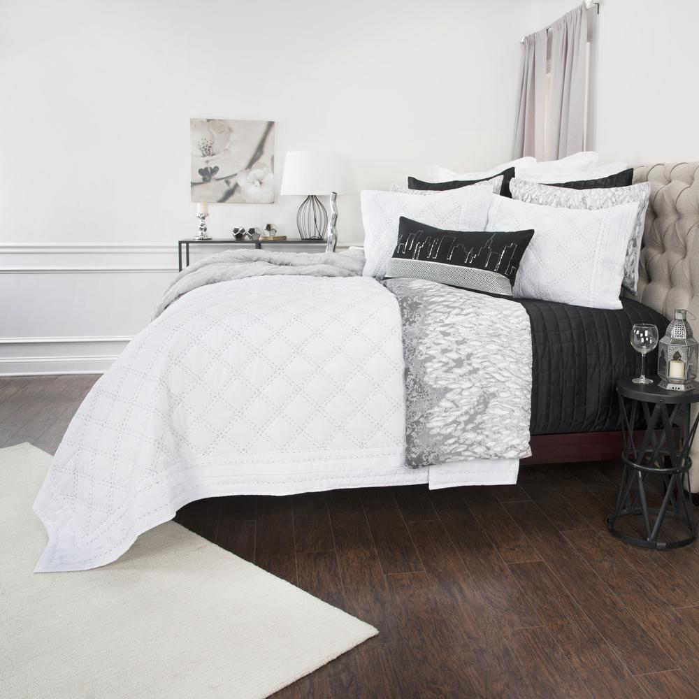Rizzy Home 20" x 36" King Sham- BQ4542. Picture 6