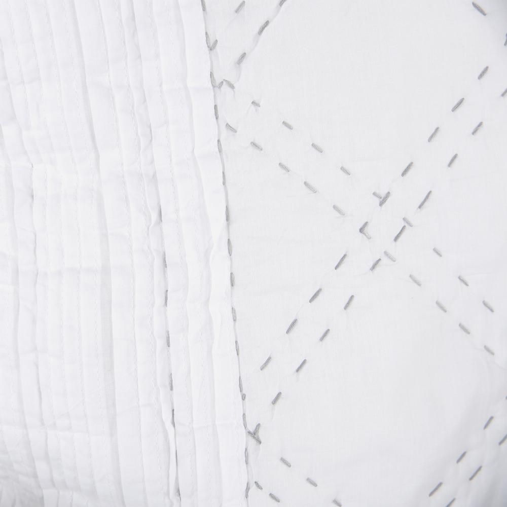 Rizzy Home 20" x 36" King Sham- BQ4542. Picture 8