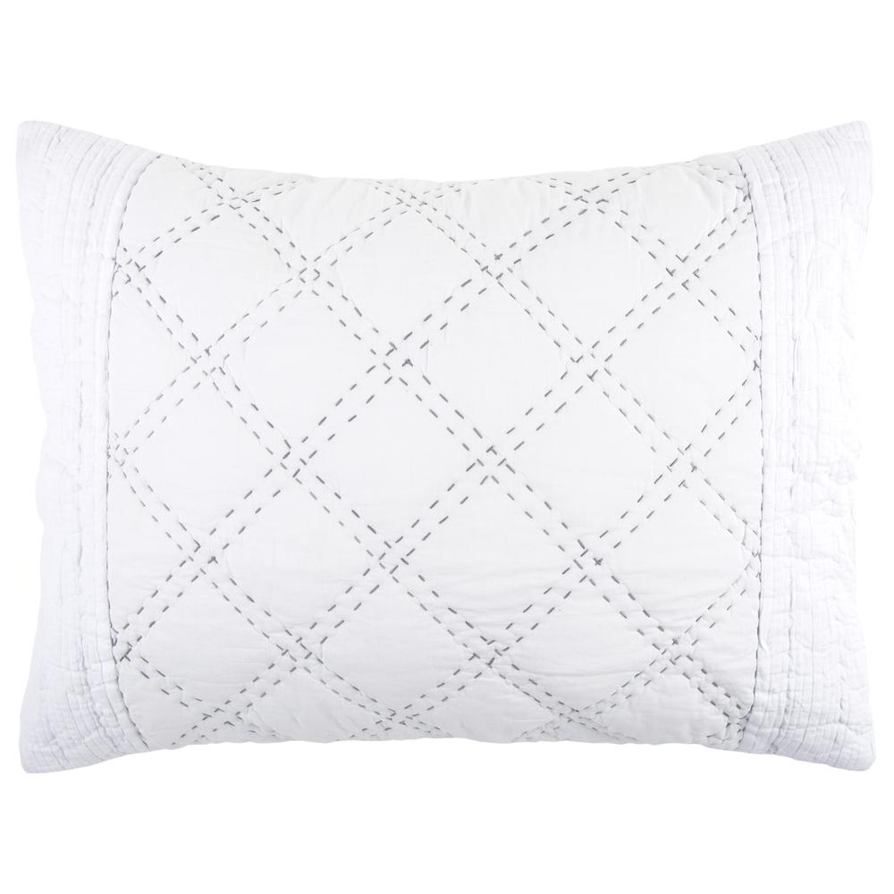 Rizzy Home 20" x 36" King Sham- BQ4542. Picture 9