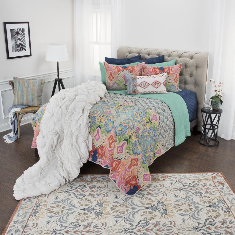 Rizzy Home 20" x 36" King Sham- BT1234. Picture 3