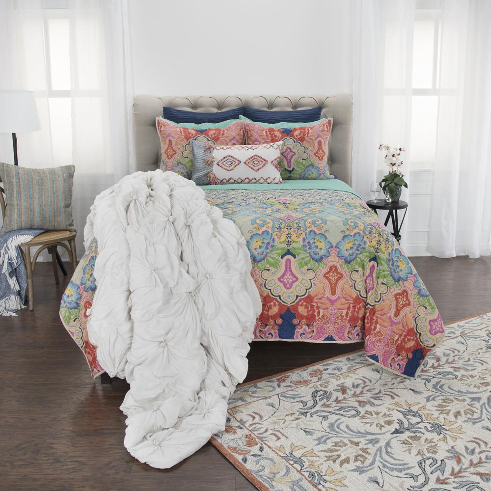 Rizzy Home 20" x 36" King Sham- BT1234. Picture 4